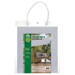 Auvent Rectangulaire En Polyester Aktive Garden Coloris Blanc -Plein Air Camping Magasin auvent rectangulaire en polyester aktive garden coloris blanc 3