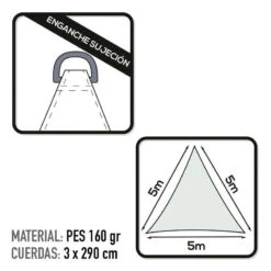 Auvent Triangulaire En Polyester Aktive Garden Coloris Blanc 6 Auvent Triangulaire En Polyester Aktive Garden Coloris Blanc -Plein Air Camping Magasin auvent triangulaire en polyester aktive garden coloris blanc 2