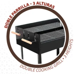 Barbecue Au Charbon De Bois Portable Aktive Double Grill -Plein Air Camping Magasin barbecue au charbon de bois portable aktive double grill 2