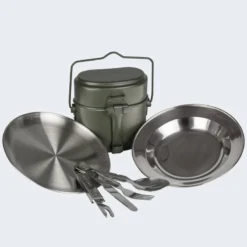 Batterie De Cuisine De Camping, Assiette Plate & Creuse Et Couverts Set 9 Batterie De Cuisine De Camping, Assiette Plate & Creuse Et Couverts Set -Plein Air Camping Magasin batterie de cuisine de camping assiette plate and creuse et couverts set 2