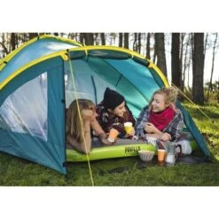Bestway Pavillo Active Mount 3 Tente (210 + 140) X 240 X 130 Cm -Plein Air Camping Magasin bestway pavillo active mount 3 tente 210 140 x 240 x 130 cm 2