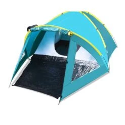 Bestway Pavillo Active Mount 3 Tente (210 + 140) X 240 X 130 Cm -Plein Air Camping Magasin bestway pavillo active mount 3 tente 210 140 x 240 x 130 cm 3