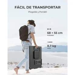 BLUETTI Panneau Solaire MP200 Pour Camping, Jardin, Voyage -Plein Air Camping Magasin bluetti panneau solaire mp200 pour camping jardin voyage 3