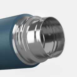 Quechua Bouteille Isotherme Inox 0,4L Avec Gobelet Pour La Randonnée - Bleu -Plein Air Camping Magasin bouteille isotherme inox 04l avec gobelet pour la randonnee bleu 6