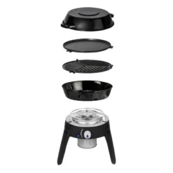 CADAC Safari Chef 30 HP Barbecue Gaz BBQ Grill Spécial Camping Pieds Repliables