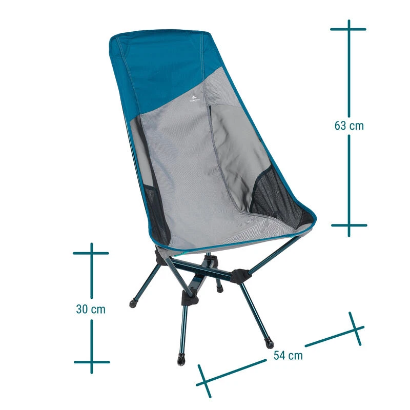 Quechua CHAISE BASSE PLIANTE DE CAMPING MH500 XL 4 Quechua CHAISE BASSE PLIANTE DE CAMPING MH500 XL – Image 4