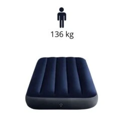 Intex Classic Downy - Lit Gonflable - 191x99x25cm - Compris Les Accessoires -Plein Air Camping Magasin classic downy lit gonflable 191x99x25cm compris les accessoires 2