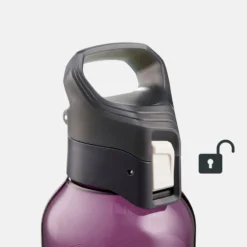 Quechua Gourde Ecozen® 0,8L Avec Bouchon Ouverture Rapide Pour La Randonnée - Violet -Plein Air Camping Magasin gourde ecozen 08l avec bouchon ouverture rapide pour la randonnee violet 6