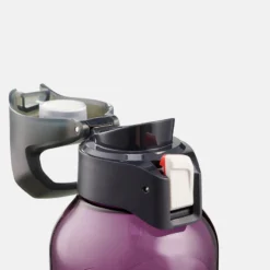 Quechua Gourde Ecozen® 0,8L Avec Bouchon Ouverture Rapide Pour La Randonnée - Violet -Plein Air Camping Magasin gourde ecozen 08l avec bouchon ouverture rapide pour la randonnee violet 7