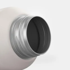 Quechua Gourde Inox 0,6L Avec Bouchon à Vis Pour La Randonnée - Blanc -Plein Air Camping Magasin gourde inox 06l avec bouchon a vis pour la randonnee blanc 6