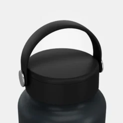 Quechua Gourde MH100 Isotherme (inox Double Paroi à Vide D'air) 0,95L Large Ouverture -Plein Air Camping Magasin gourde mh100 isotherme inox double paroi a vide dair 095l large ouverture 3