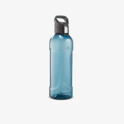 Quechua Gourde Rando MH500 Bouchon Ouverture Rapide 1,2 Litre Plastique (Ecozen®) Bleu