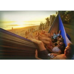 TICKET TO THE MOON Hamac King SizeAqua / Gris Foncé -Plein Air Camping Magasin hamac king sizeaqua gris fonce 3