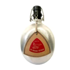 La Gourde Française Ovale 1 Litre - Métal En Aluminium Recyclé -Plein Air Camping Magasin la gourde francaise ovale 1 litre metal en aluminium recycle 2
