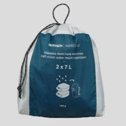 Lot De 2 Housses De Rangement De Trekking - Demi-lune Imperméables - 2x7L -Plein Air Camping Magasin lot de 2 housses de rangement de trekking demi lune impermeables 2x7l 2