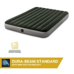 Matelas Gonflable - Intex Prestige Downy -2 Personnes - 152x203x25 Cm (BxLxH) -Plein Air Camping Magasin matelas gonflable intex prestige downy 2 personnes 152x203x25 cm bxlxh 3