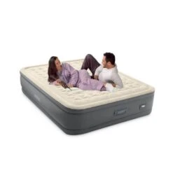 Intex Premaire II - Lit Gonflable - 203x152x46cm - Compris Les Accessoires -Plein Air Camping Magasin premaire ii lit gonflable 203x152x46cm compris les accessoires 2