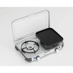 Campingaz Réchaud De Camping à Gaz 2 Feux Camp & Grill - Plancha, Grill Et Wok -Plein Air Camping Magasin rechaud de camping a gaz 2 feux camp and grill plancha grill et wok 2