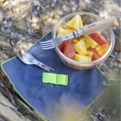 Set Complet Opinel Picnic+ - Opinel N°8 + Embouts Cuillère Et Fourchette -Plein Air Camping Magasin set complet opinel picnic opinel n8 embouts cuillere et fourchette 2