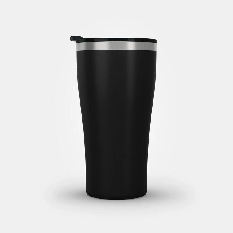 Quechua Tasse / Verre MH500 Isotherme (double Paroi Inox) Camp Du Randonneur 0,5L Noir 9 Quechua Tasse / Verre MH500 Isotherme (double Paroi Inox) Camp Du Randonneur 0,5L Noir – Image 9