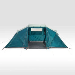 Quechua Tente à Arceaux De Camping - Arpenaz 4.2 - 4 Personnes - 2 Chambres -Plein Air Camping Magasin tente a arceaux de camping arpenaz 42 4 personnes 2 chambres 5