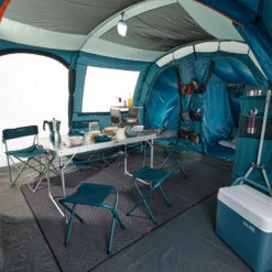 Quechua Tente à Arceaux De Camping - Arpenaz 8.4 - 8 Personnes - 4 Chambres -Plein Air Camping Magasin tente a arceaux de camping arpenaz 84 8 personnes 4 chambres 4