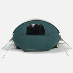 Quechua Tente Bulle De Camping - AirSeconds Skyview Polycoton - 2 Personnes - 1 Chambre -Plein Air Camping Magasin tente bulle de camping airseconds skyview polycoton 2 personnes 1 chambre 6