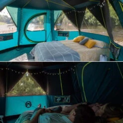 Tente Coleman Octagon Blackout 8 11 Tente Coleman Octagon Blackout 8 -Plein Air Camping Magasin tente coleman octagon blackout 8 4