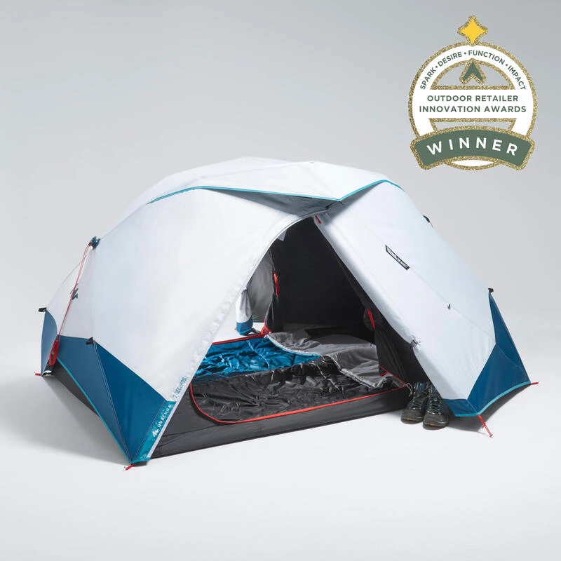 Quechua Tente De Camping - 2 SECONDS EASY - 2 Places - Fresh & Black 5 Quechua Tente De Camping - 2 SECONDS EASY - 2 Places - Fresh & Black – Image 5