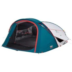 Quechua Tente De Camping - 2 SECONDS XL - 3 Places - Fresh & Black -Plein Air Camping Magasin tente de camping 2 seconds xl 3 places fresh and black 3