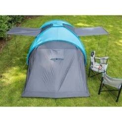 Tente Dôme Hammerfest 4 Sleeper Protect - Sol Cousu - 4 Pers - 2 Cabines Noires -Plein Air Camping Magasin tente dome hammerfest 4 sleeper protect sol cousu 4 pers 2 cabines noires 4