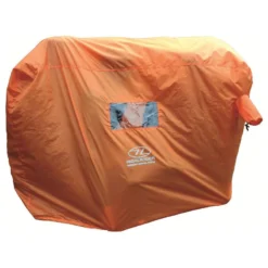 HIGHLANDER Tente D'urgence Abri De Survie 4-5 Personnes - Orange