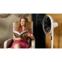 Trépied De Ventilateur Sur Pied Luvego Avec Télécommande - Minuterie - 40CM -Plein Air Camping Magasin trepied de ventilateur sur pied luvego avec telecommande minuterie 40cm 3